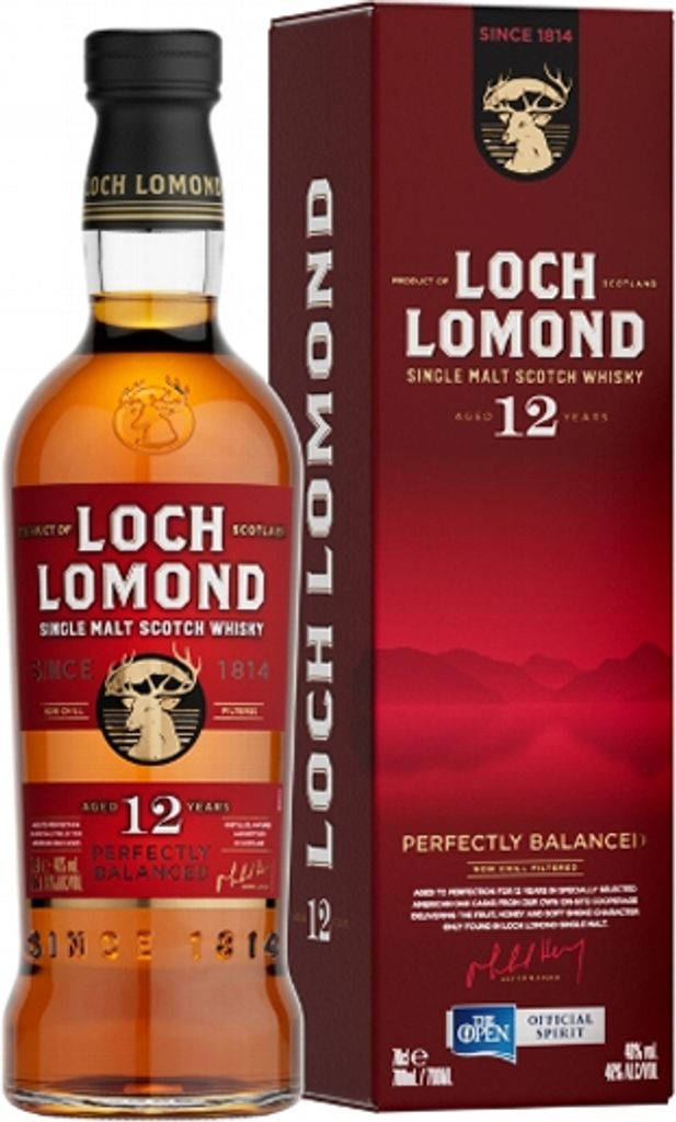 Loch Lomond 12 Jahre Single Malt Scotch Whisky, 46% Vol. Produktbild 