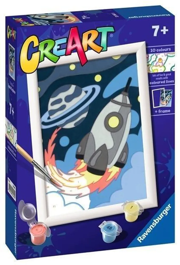 Ravensburger CreArt Space Explorer 20145 Kit de Peinture par Numéro