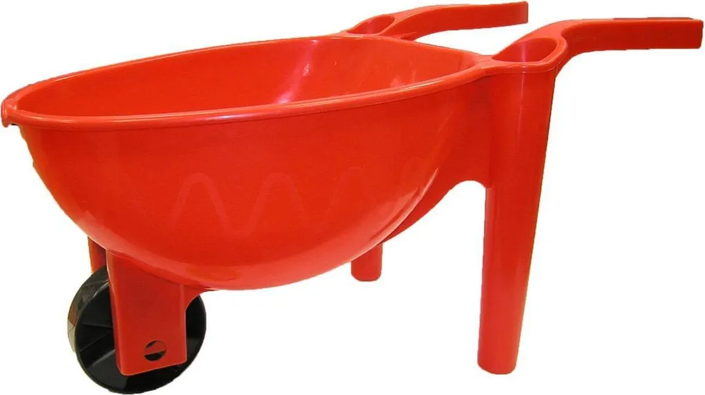 Ruota da Costruzione in Plastica Rinforzata | Ricambio per Carriola