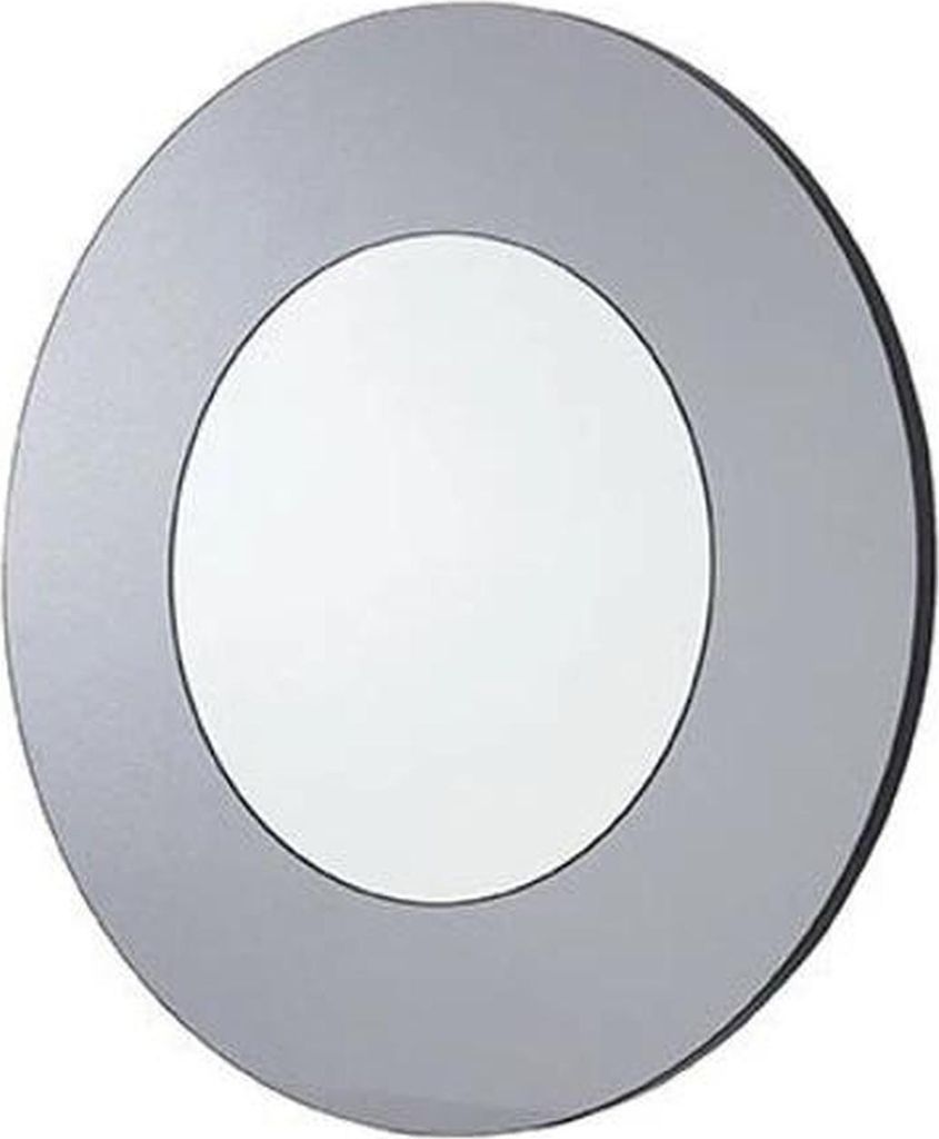 Rund Spiegel Modern Wandspiegel Design Grau Wohnzimmer Neu Einrichtung