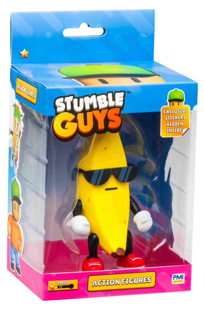 Figurka Stumble Guys akcji Banana Guy 11,5 cm Immagine del prodotto 