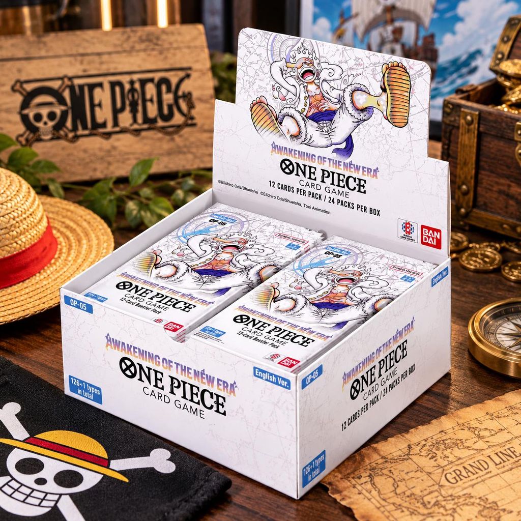 Booster Display One Piece Awakening of the New Era (OP05), Image du produit  Image générée par une IA