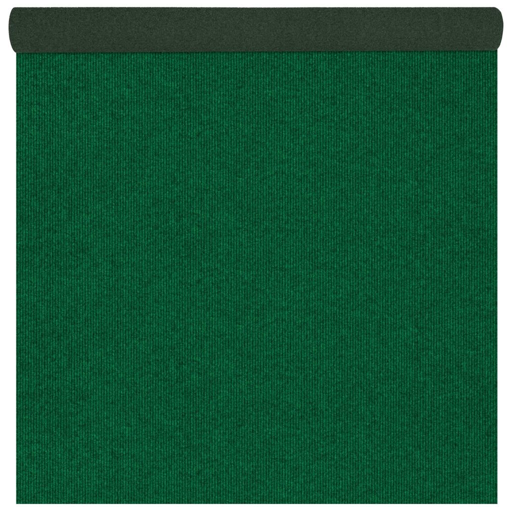 Teppich 133x700cm YULA Messeteppich Meterware Eventteppich Rips zuschneidbar Bfl-S1 Grün