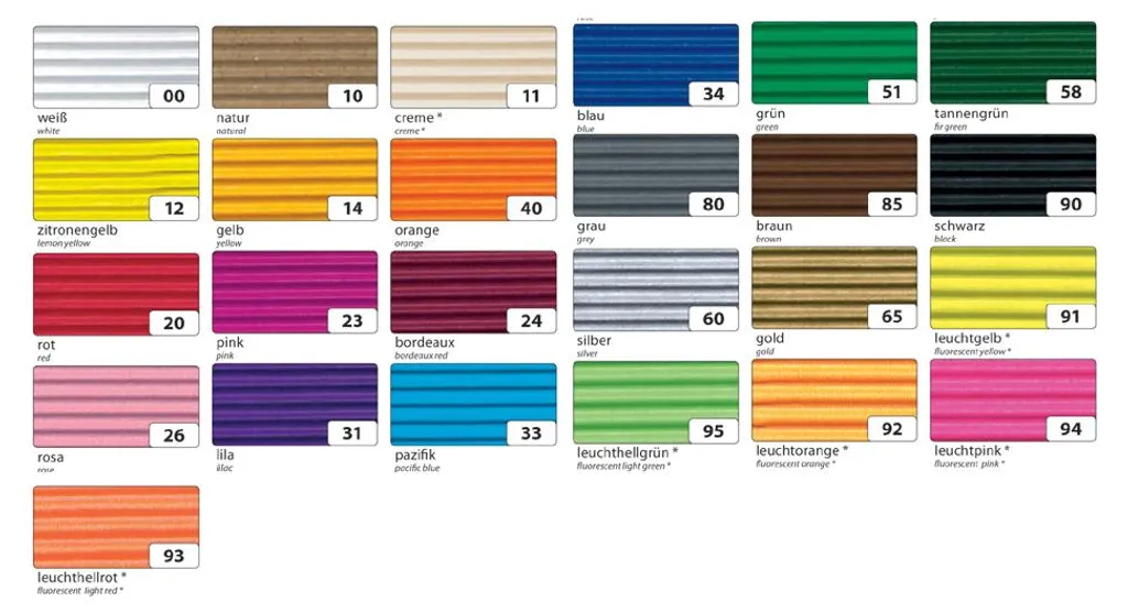 Folia 741010 Cartone ondulato - 50 x 70 cm, naturale - 2