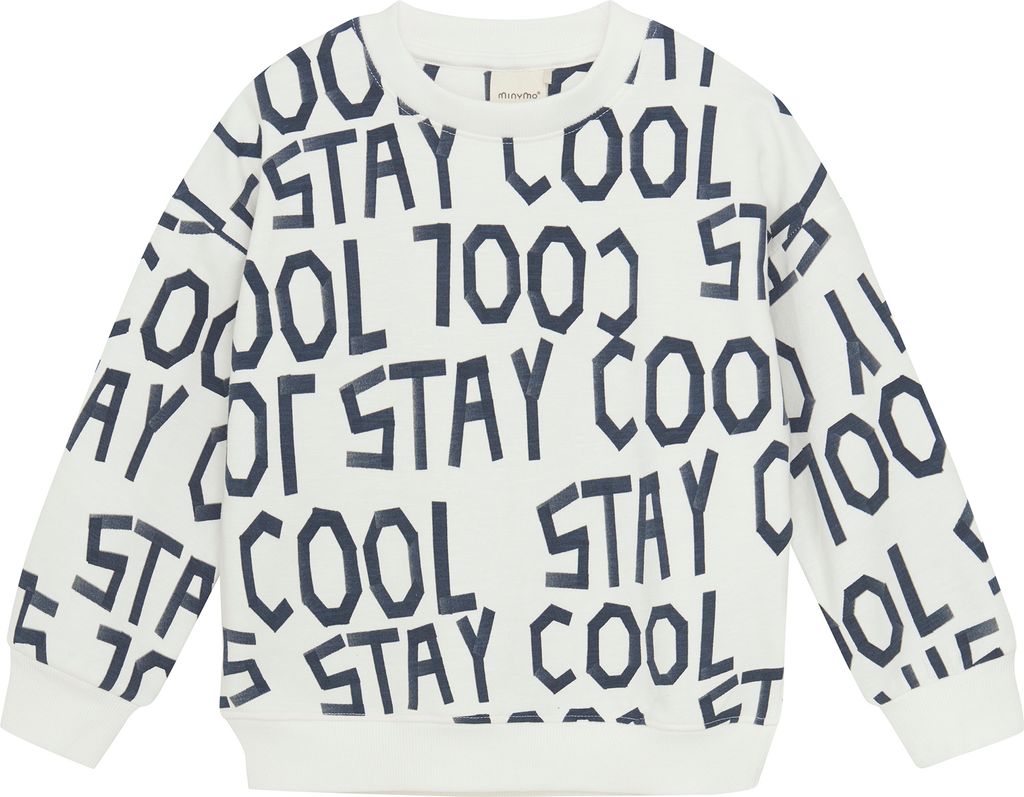 MINYMO MISweatshirt LS AOP Uni Kinder Pullover Sweater Produktbild 