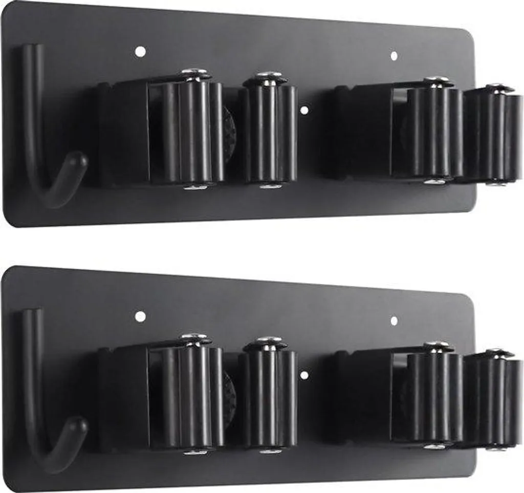 Rangement balai mural inox : fini les outils qui tombent sans cesse