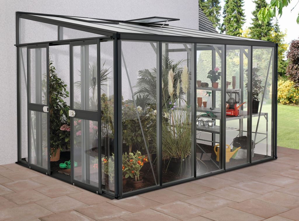 Vitavia  Gewächshaus Helena 8600 ESG 4mm u. Dach HKP 10mm, Produktbild 