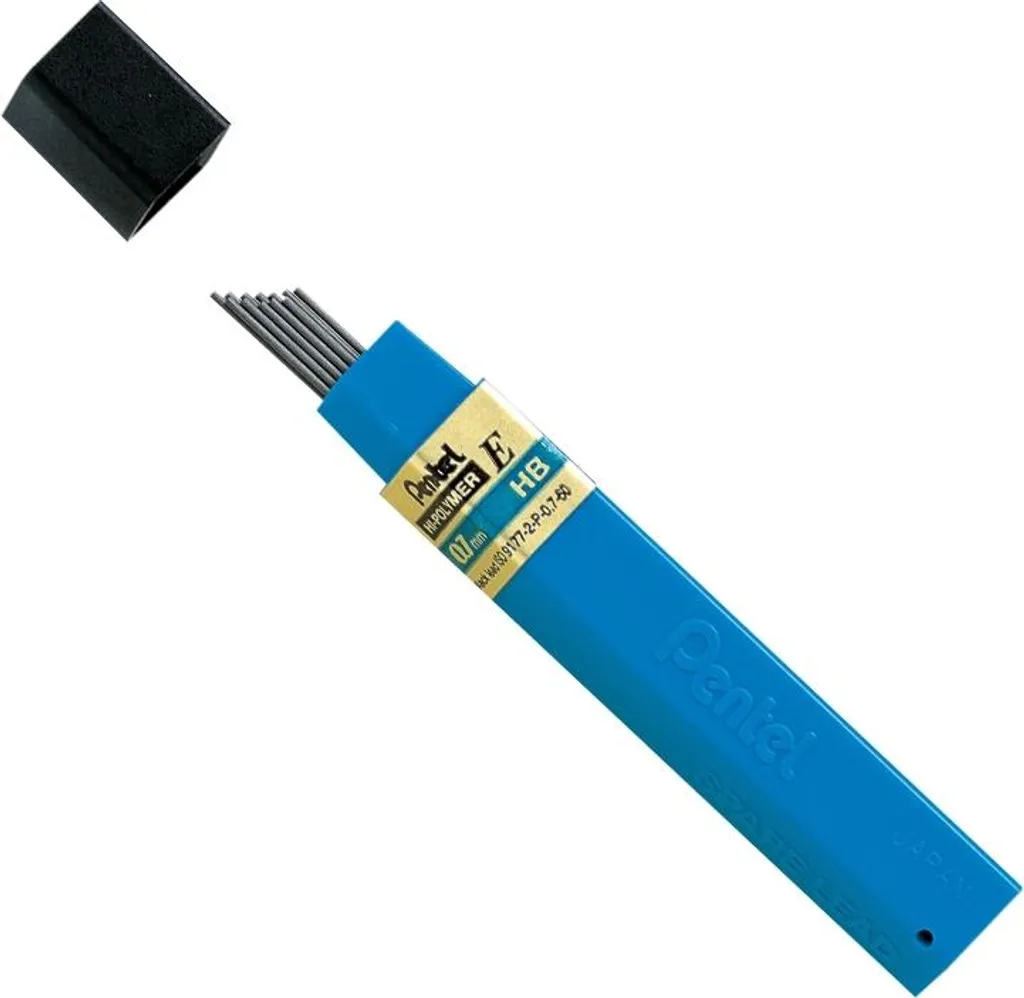 Mines 0,7 mm HB Pentel recharge pour écriture fluide et dessin pro
