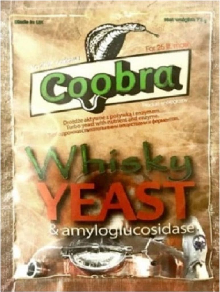 HUGBERT TOP Coobra Whisky Yeast Brennerei-Hefe Whisky Alkohol Gärhefe Hefe, 1 Stück