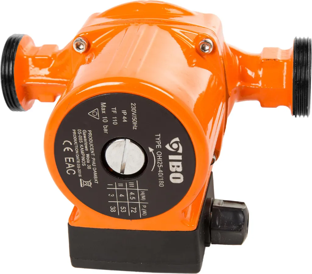 Pompe de circulation OHI 25-40/180 anti-blocage chauffage en panne