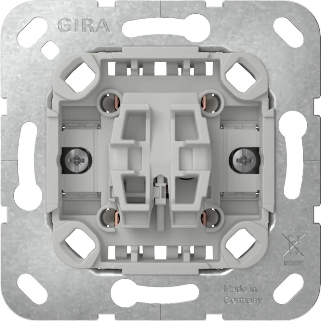Gira Tastschalter Kreuz o.Kr. Einsatz 383700