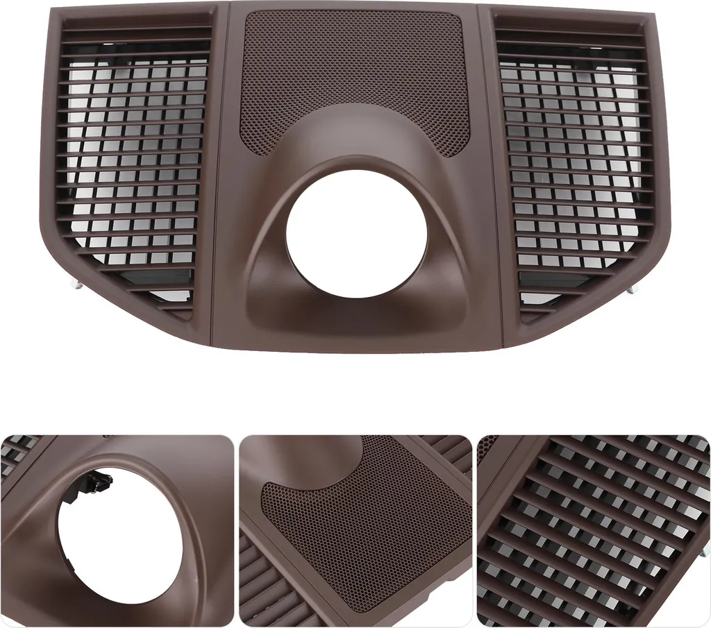 Couvercle de montre de tableau de bord marron 95B858189C Macan 14-20