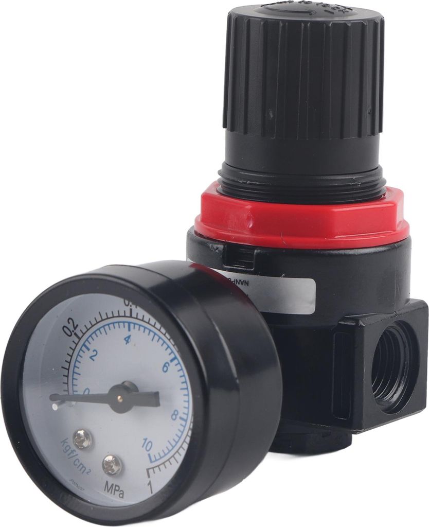 Luftdruckregler, Entlastungsregelventil, Miniventil mit Manometer für Kompressorwerkzeuge