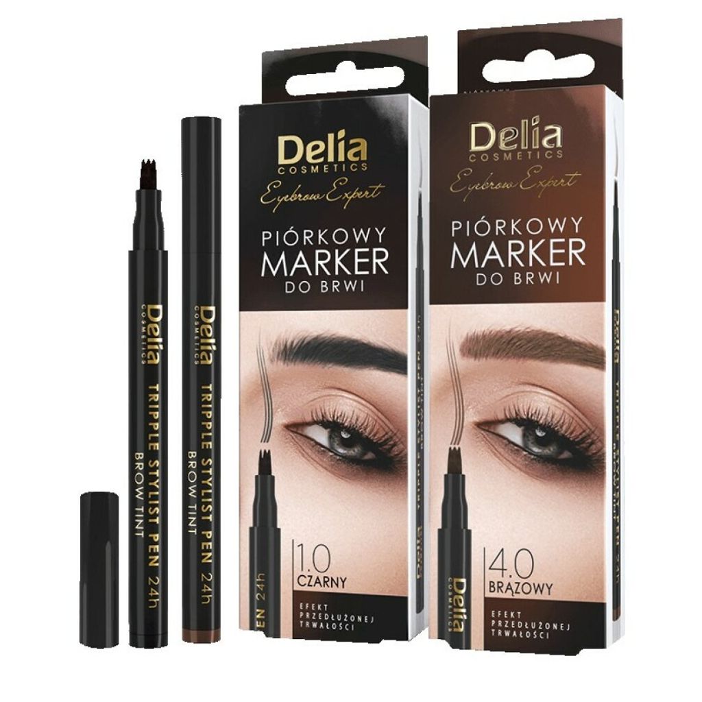 Delia Trojitý Štylistický Pero 24H Očný pero na obočie 4.0 Obrázok produktu 