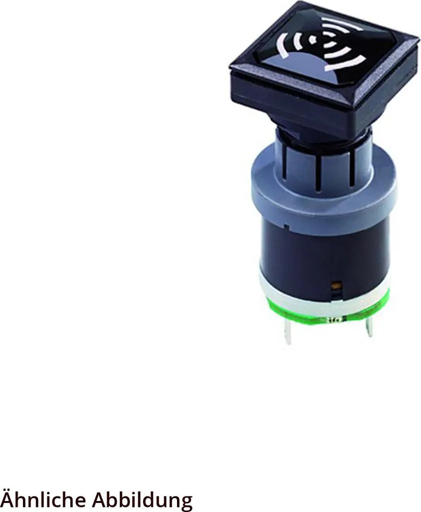 Georg Schlegel Segnalatore acustico quadrato, OKTRON-JUWEL Connettore piatto 2,8 mm x 0,8 mm - 1 pezzo