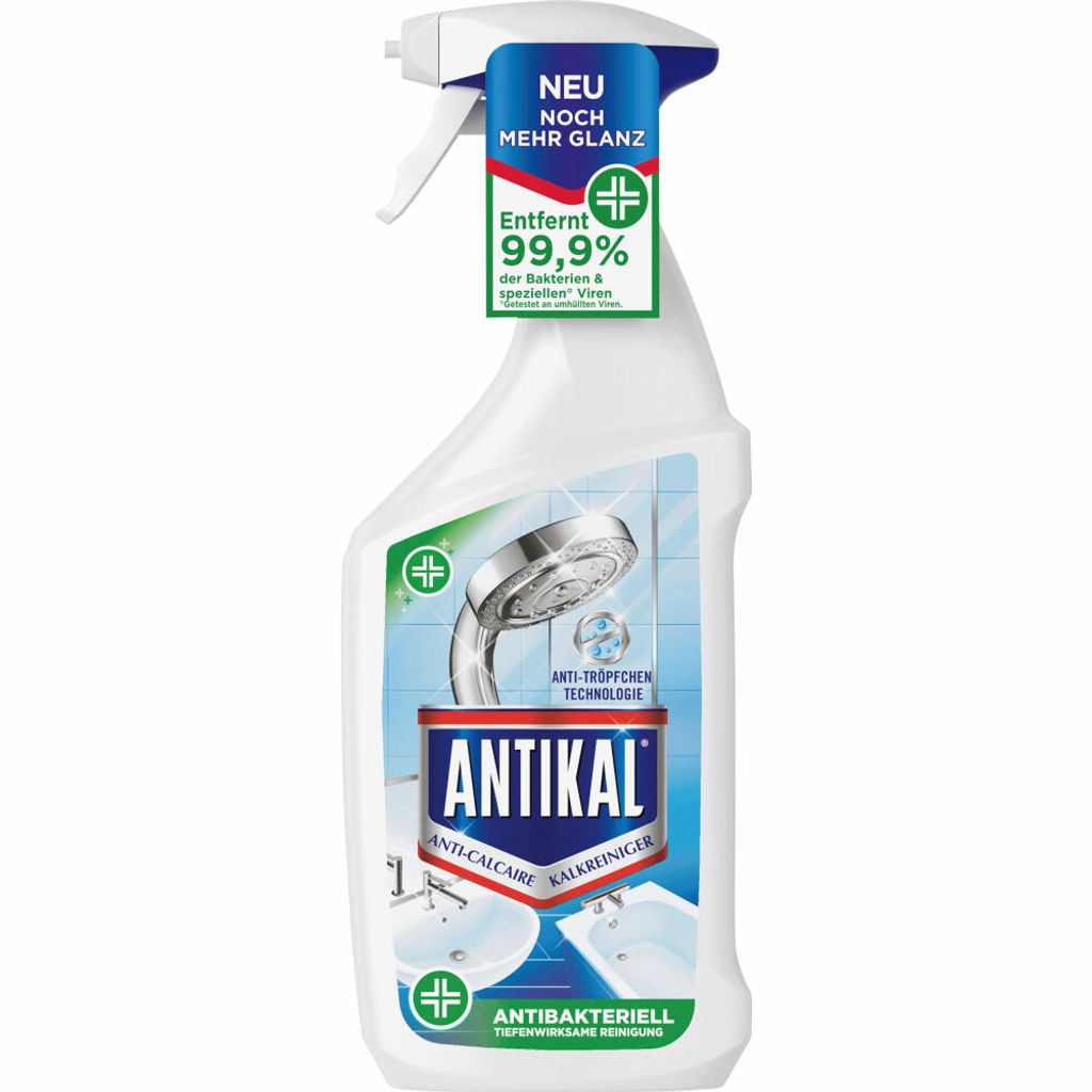 Antikal Antibakterieller Badreiniger Spray, 700ml Produktbild 