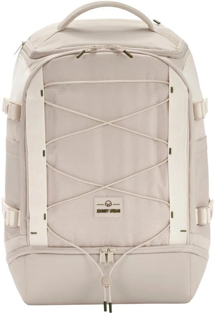 Sac à dos de voyage cabine beige imperméable idéal pour loisirs et PC