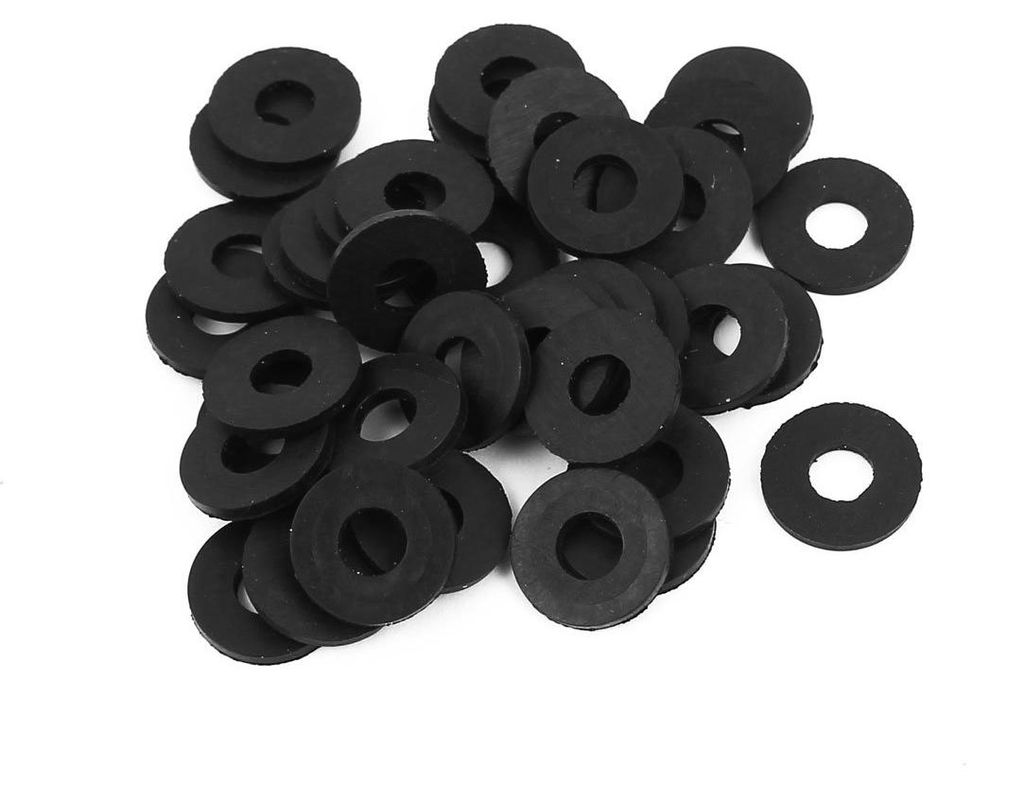40 Gummiringe, 12 mm Außendurchmesser, 5 mm Innendurchmesser, 1 mm Dicke, für Wasserschlauch und Wasserhahn.
