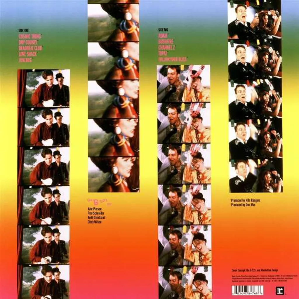 Vinyle The B-52's Cosmic Thing Album LP Original - Édition Collector - 2