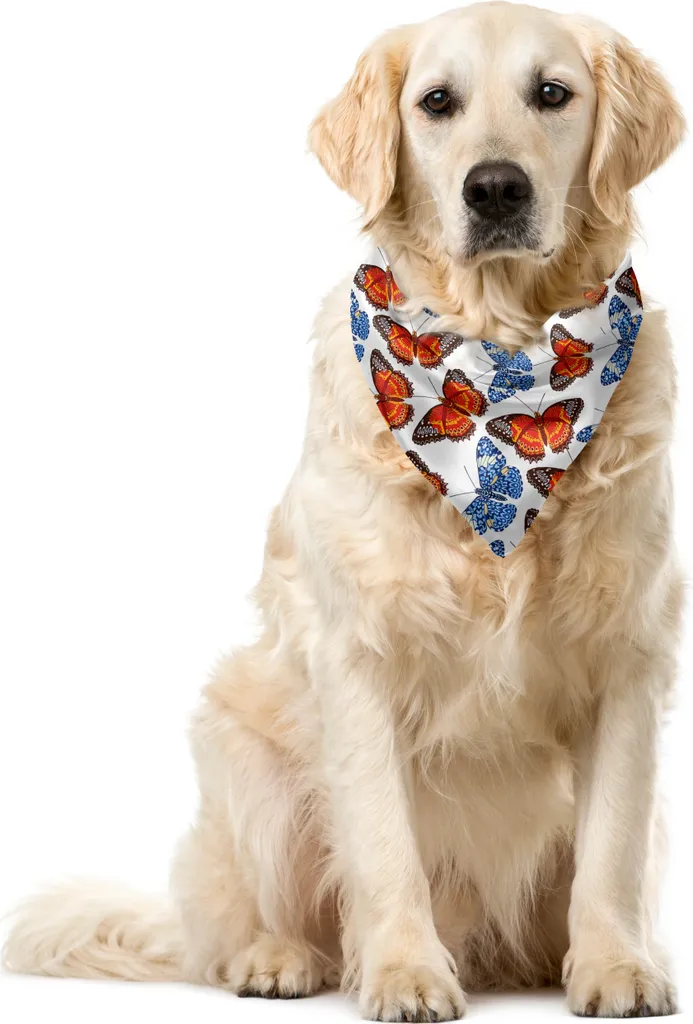 Bandana Animali ABAKUHAUS Farfalla Multicolore 40x40 - Look Trendy