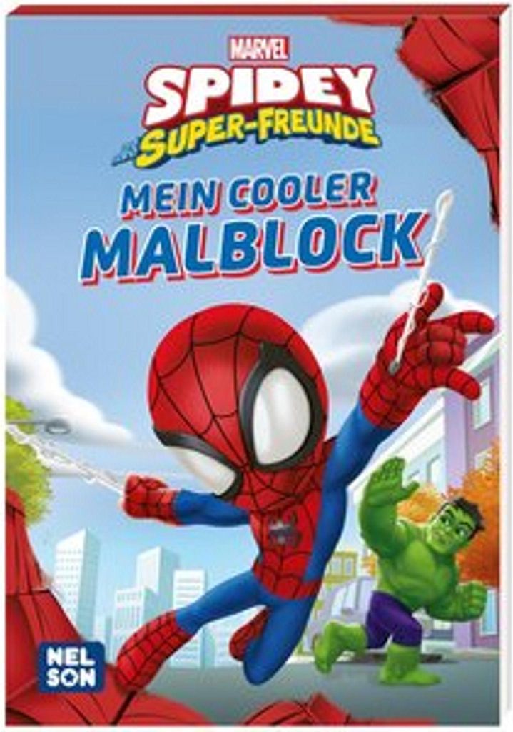 MARVEL Spidey und seine Super-Freunde: Mein cooler Malblock Produktbild 