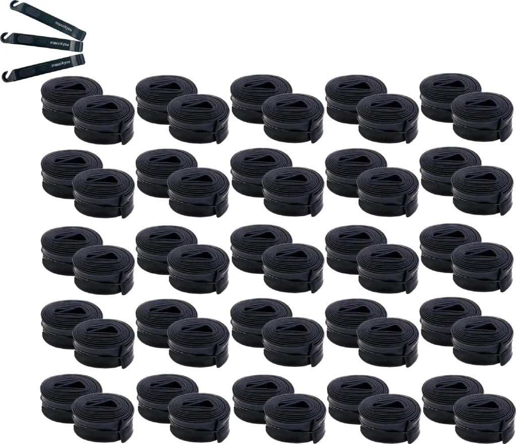 Chambre à Air Vélo 28 Pouces pour Randonnée et Ville - Pack 50 Pièces