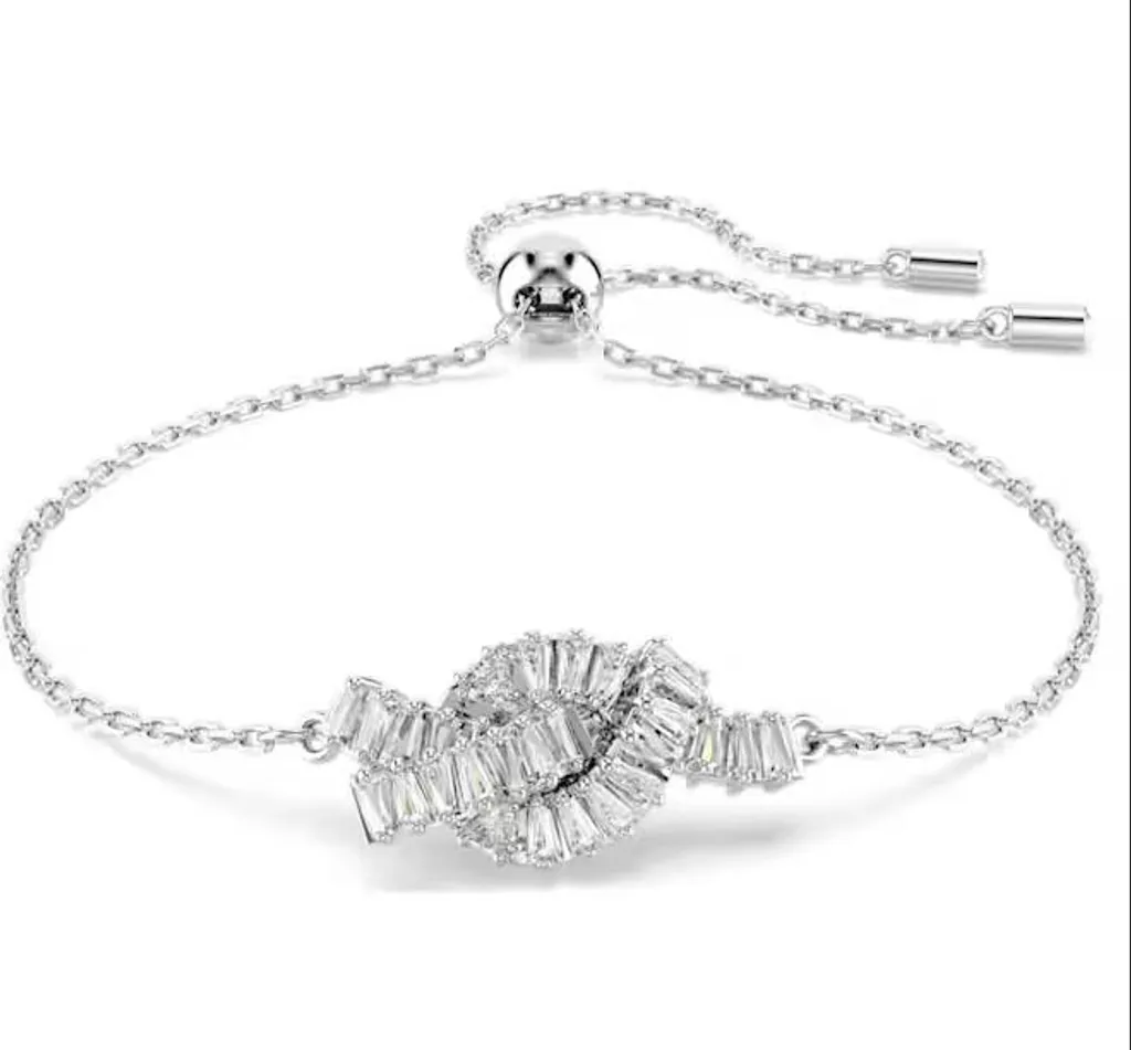 Bracelet Swarovski Matrix Argent : Éclat Durable sans Risque de Ternir - 2