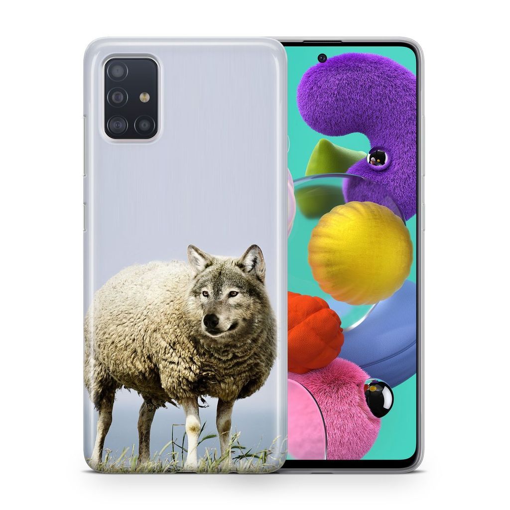 Handyhülle Schutzhülle für Apple iPhone 11 Case Cover Tasche Bumper Etuis TPU, Modell:Apple iPhone 11, Motiv auswählen:Wolf im Schafspelz