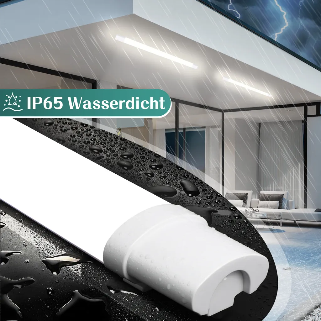 ZMH 24W Lampada LED Impermeabile 90cm - Offerta Illuminazione - 6