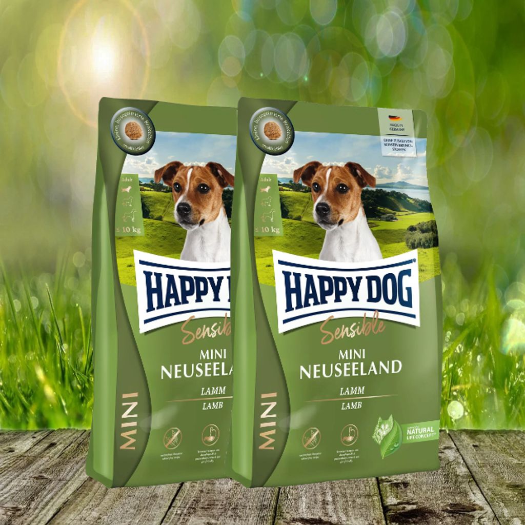 Happy Dog Sensible MINI Neuseeland 2 x 4 kg