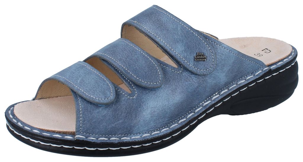 Finn Comfort Hellenische slippers: Comfortabel leer voor Productafbeelding 