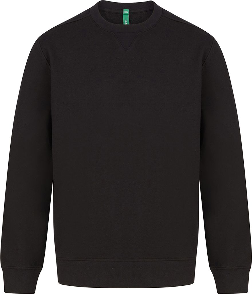 Henbury - Sweatshirt für Herren/Damen Uni PC4907 (M) (Schwarz)