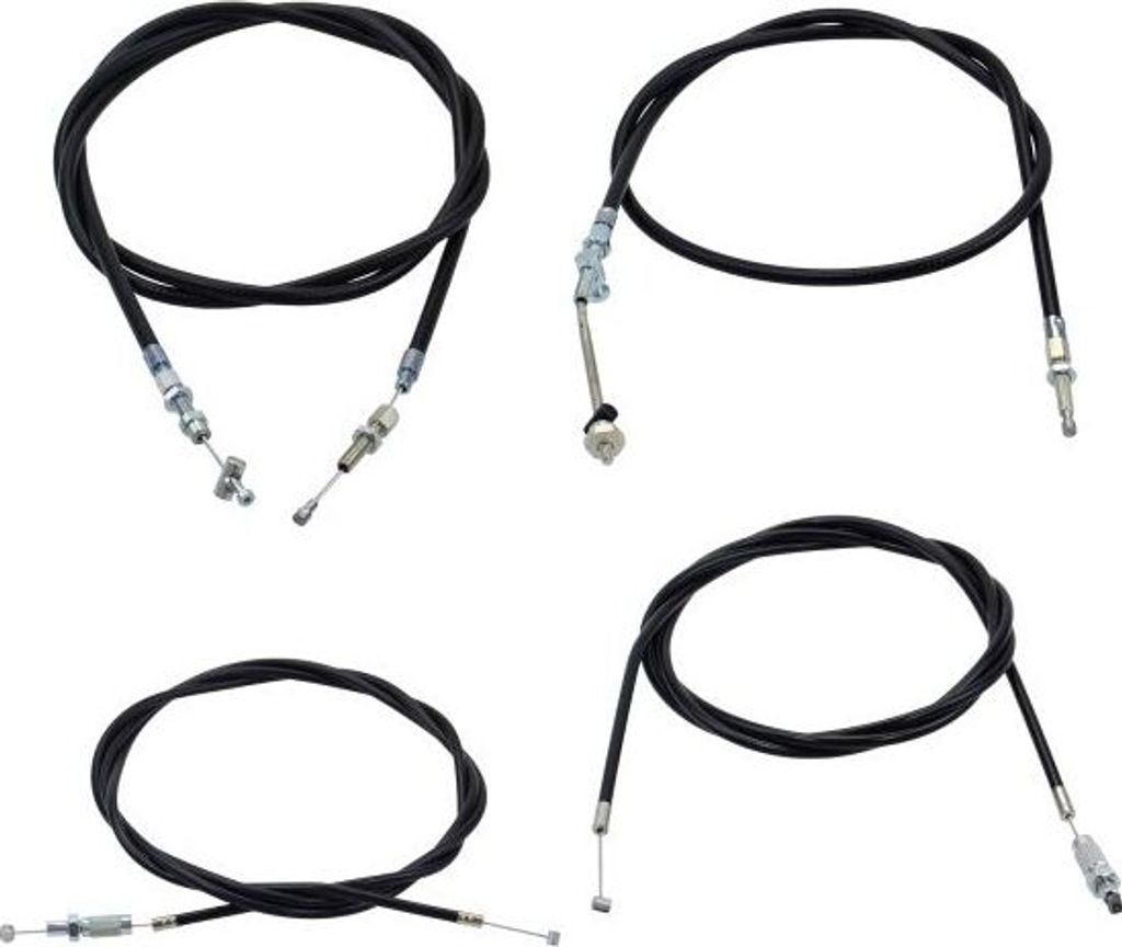 Bowdenzug Set schwarz für Hercules Saxonette Sachs Spartamet