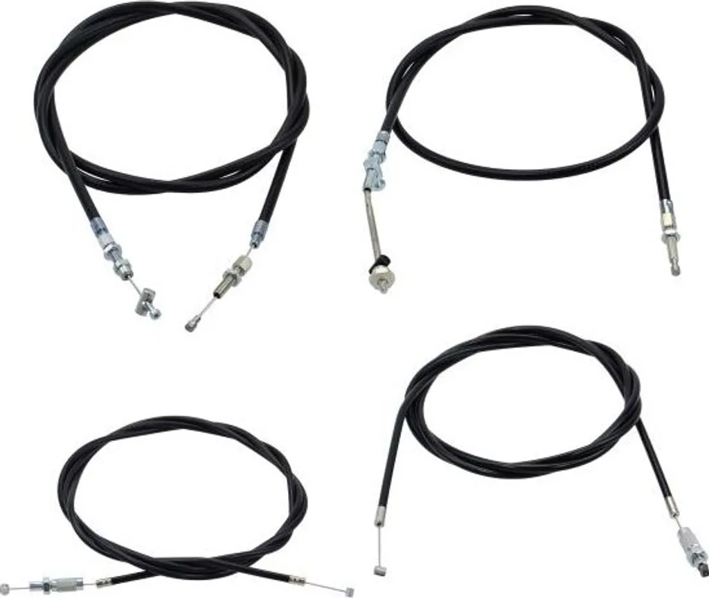 Kit câbles Bowden noir Hercules Saxonette et Sachs Spartamet complet