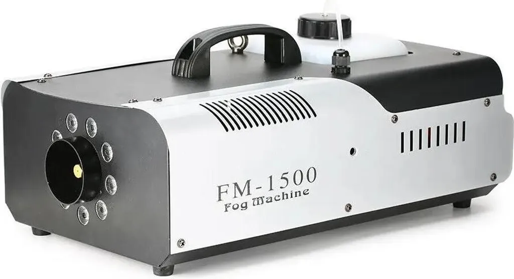Machine à fumée DMX 1500W 3 en 1 avec effets LED RGB et contrôle sans fil