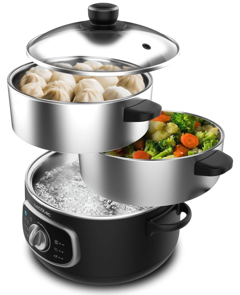 Cecotec Vaporiera Vapovita SteelPot Immagine del prodotto 