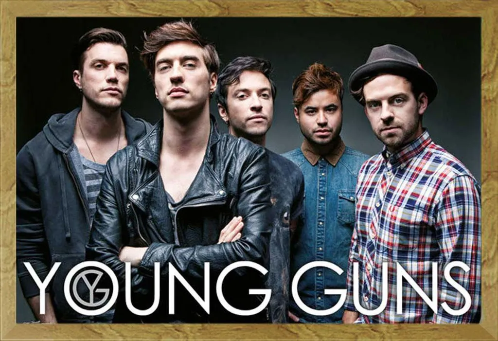 Cornice Shinsuke Maxi Rovere per Poster Young Guns - Protezione Acrilica