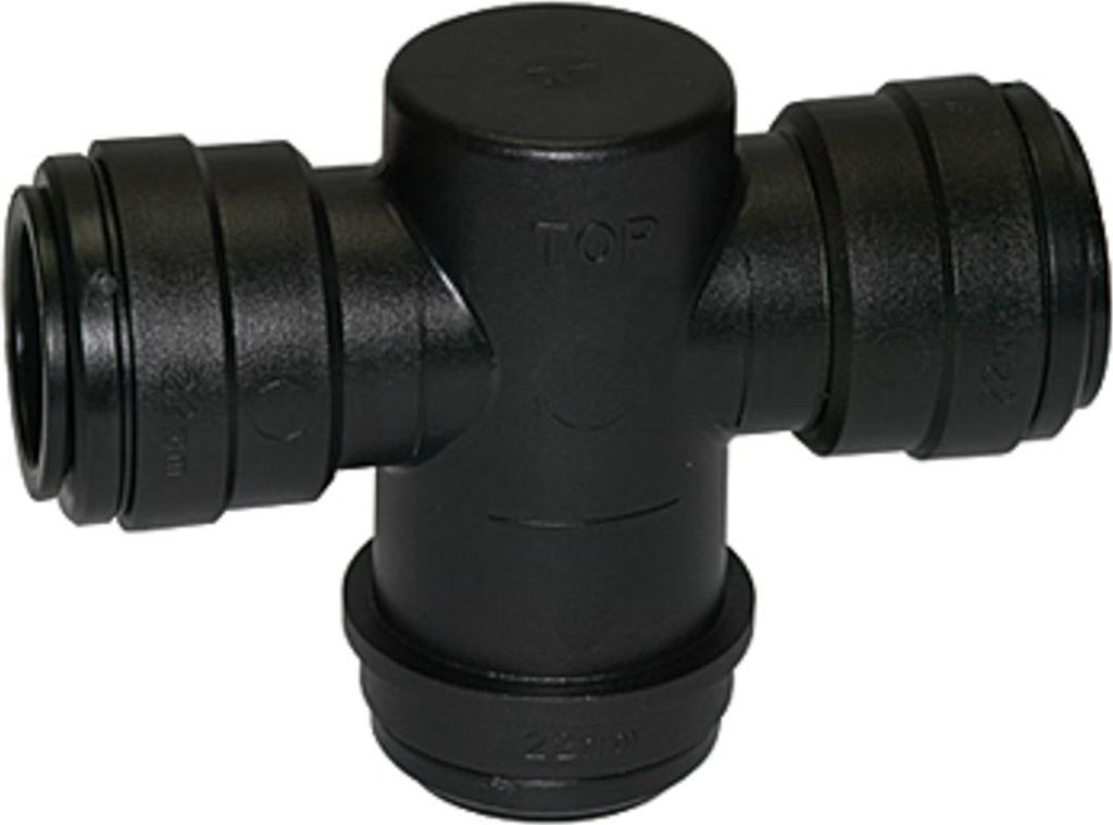 Riegler Wasserabscheider, »speedfit«, für Rohr Außen-Ø 22 mm, POM