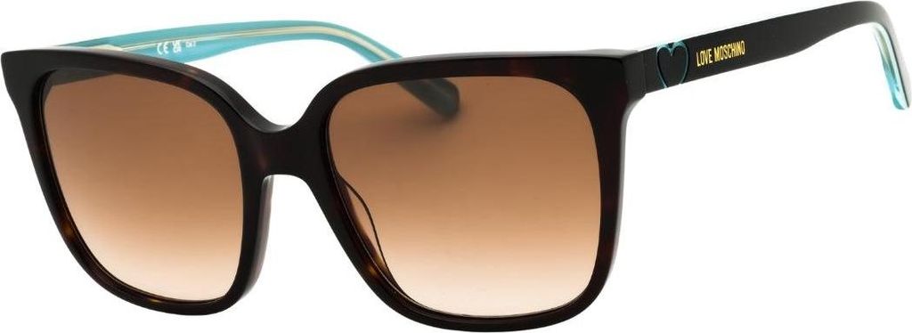 Love Moschino - Quadratisch-Sonnenbrille für Damen SY1844 (Einheitsgröße) (Braun)