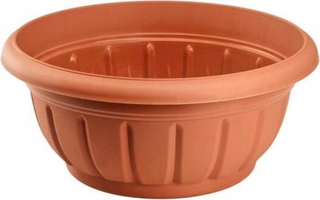 KADAX fioriera rotonda "Budrio", vaso in plastica, fioriera Immagine del prodotto 