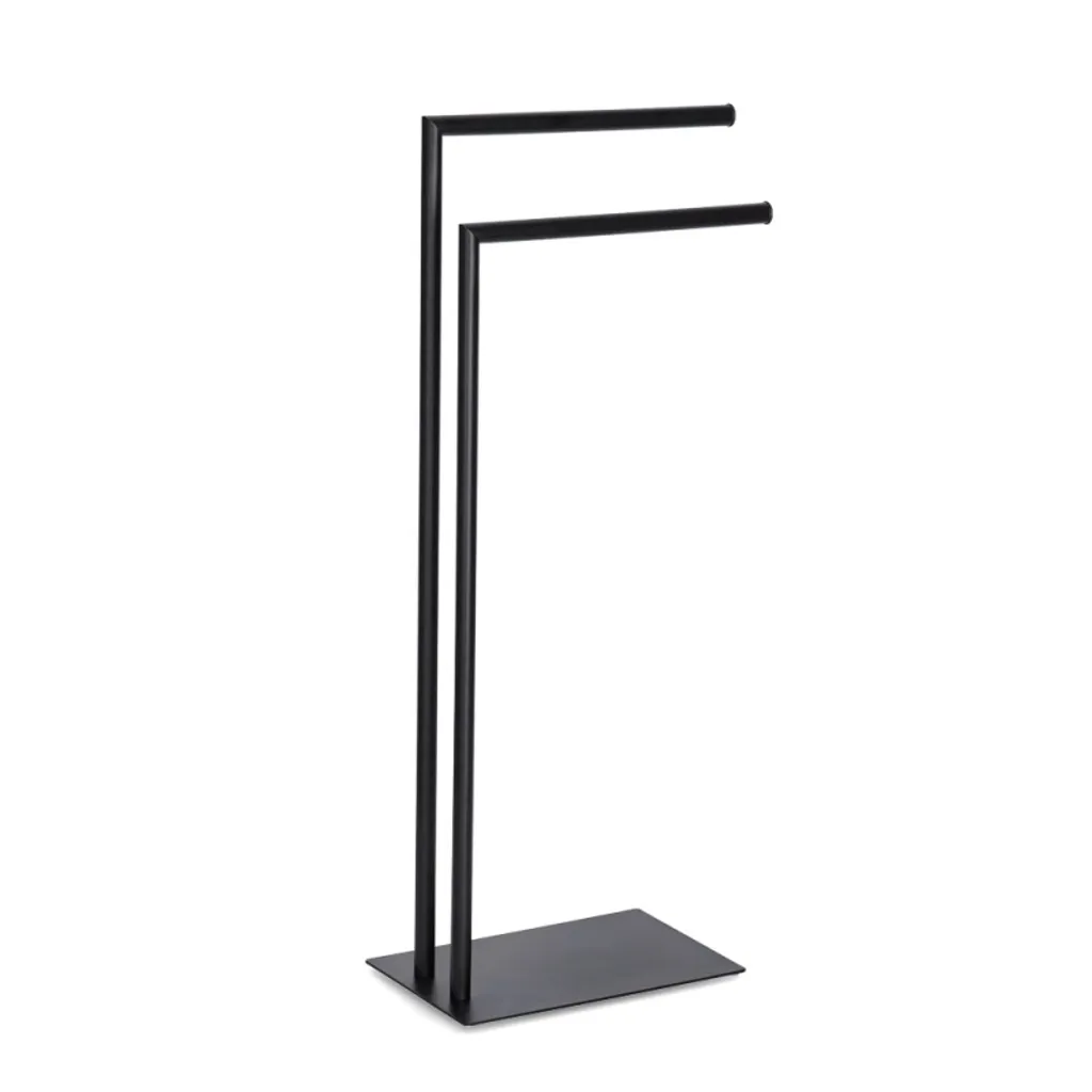 Porte-serviettes autoportant 3 niveaux gain de place métal 82cm haut
