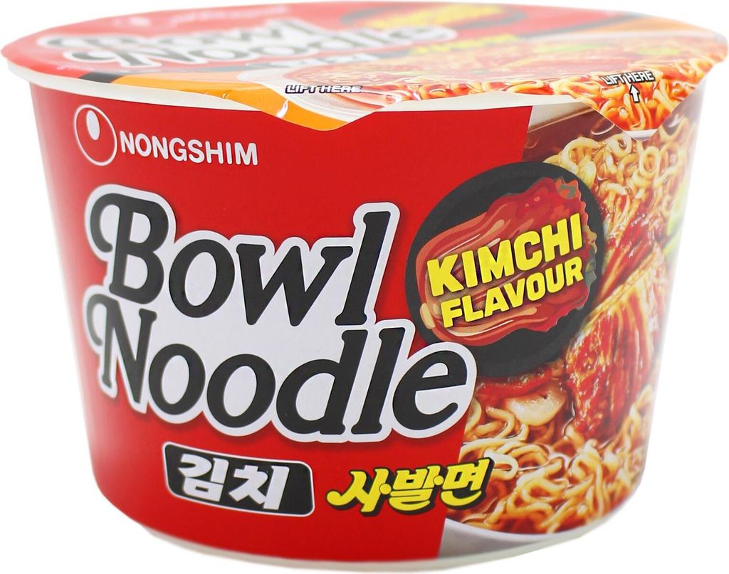 Nongshim Kimchi Geschmack BOWL 100g Produktbild 