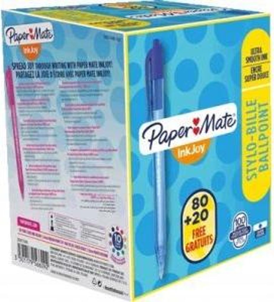 Paper:Mate Kugelschreiber InkJoy 100 RT Strichfarbe: blau