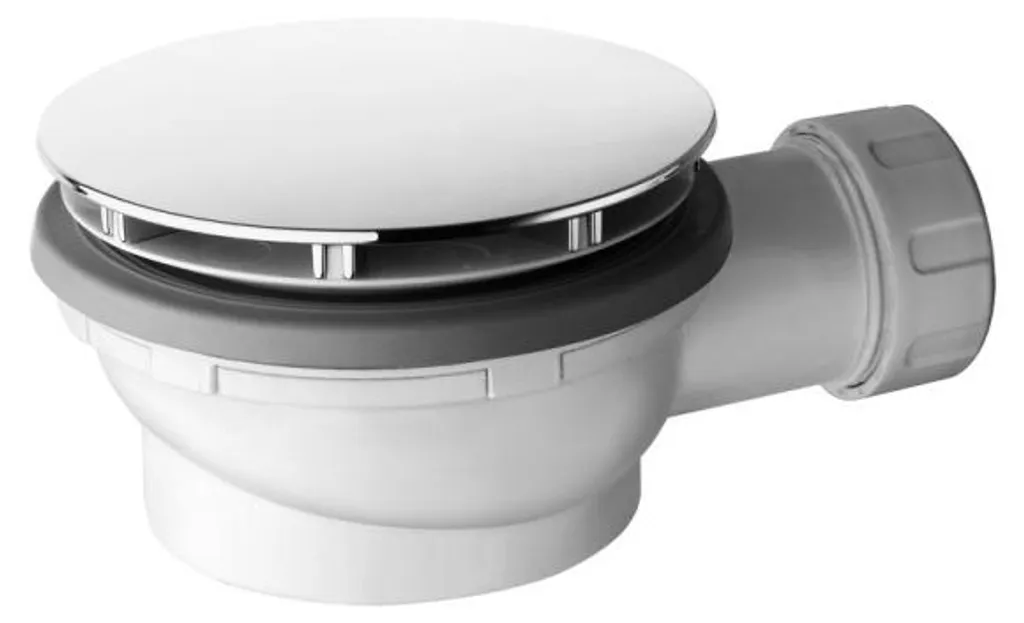 Évitez les fuites avec le siphon de baignoire GSI 90 mm capot céramique
