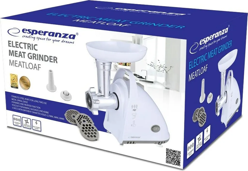 Esperanza EKM031 Tritacarne per Salsicce e Polpette | Offerta Casa - 3