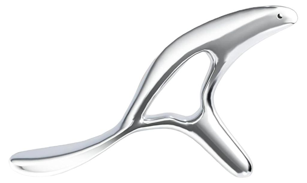Triggerpunkt Massagegerät, Edelstahl Gua Sha Stein Mit Ergonomischem Griff, Tiefengewebe Linderung Für Verspannungen Von Nacken Bis Füße