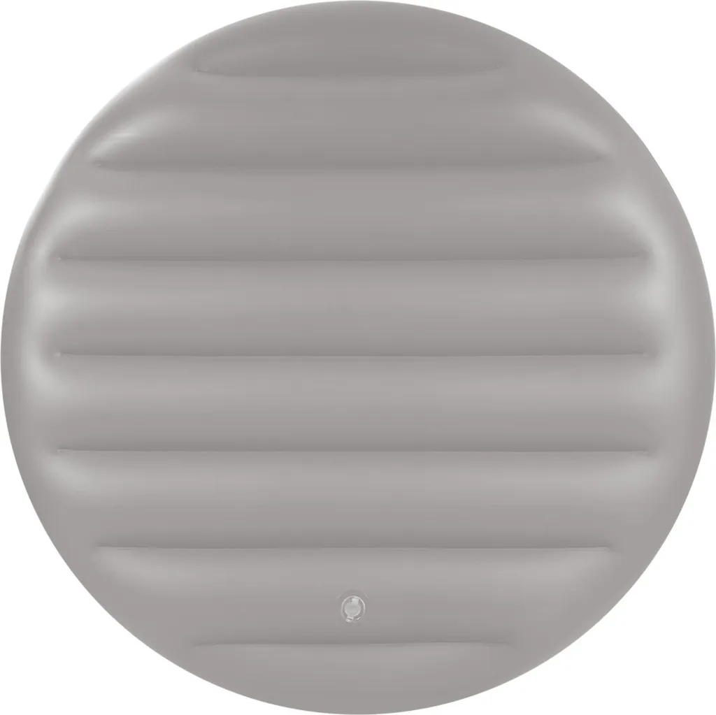 AREBOS copertura termica vasca idromassaggio Ø140 cm | grigio, gonfiabile, accessori idromassaggio