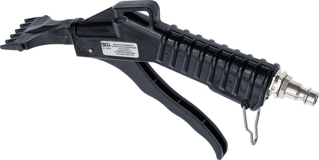 BGS Druckluft-Ausblaspistole mit Flachdüse