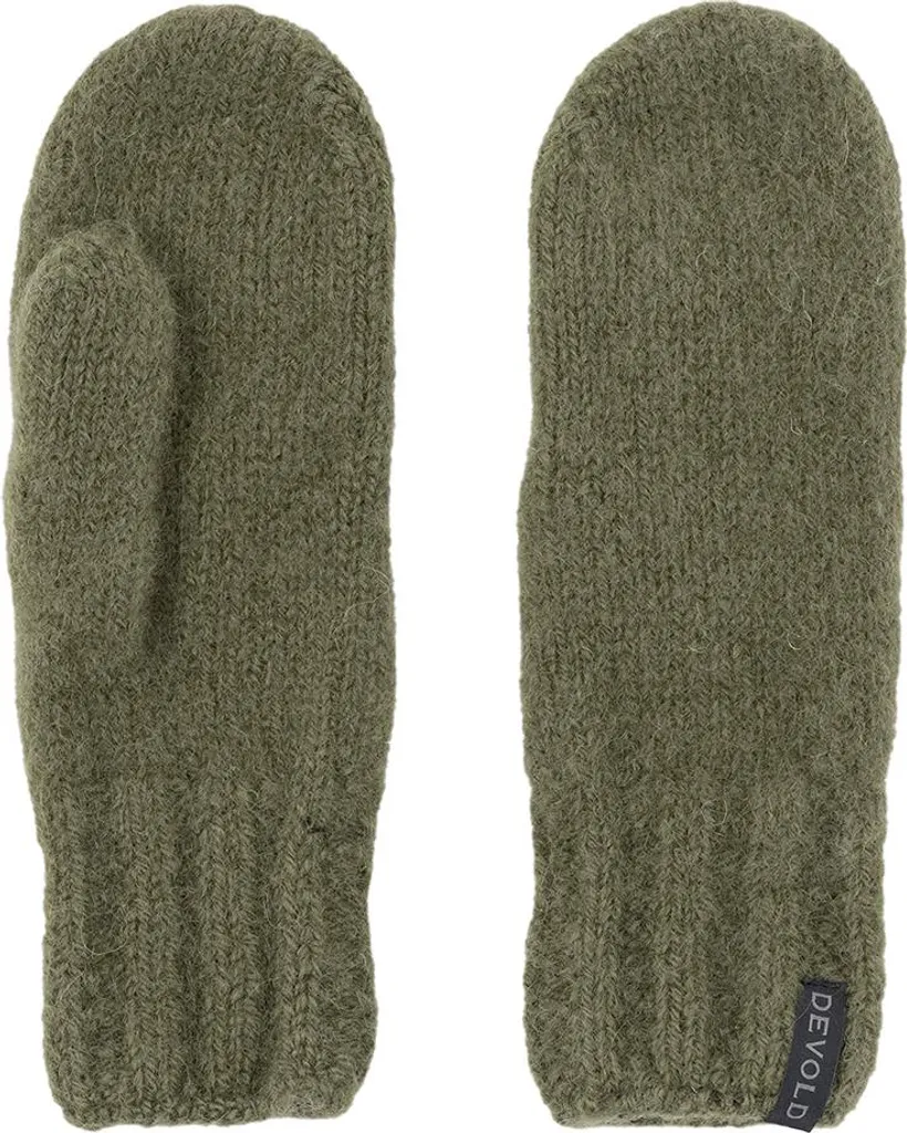 Devold Of Norway Nansen Guanti in lana verde L Uomo, donna Verde L