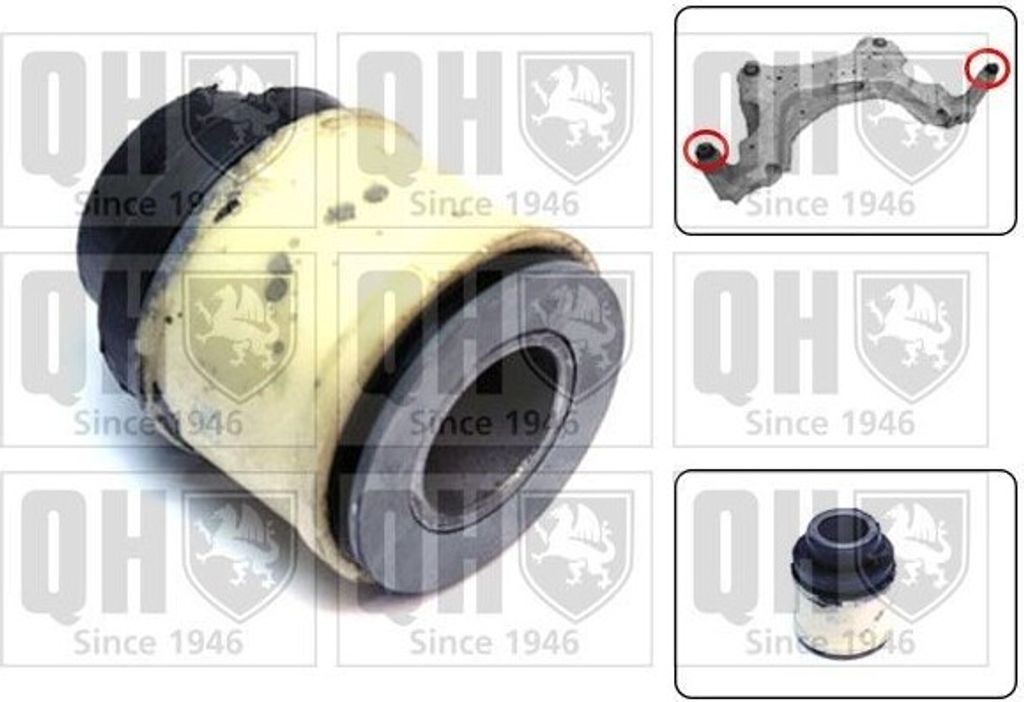 QUINTON HAZELL EMS8599 Achslager für RENAULT MEGANE III Grandtour (KZ0/1)